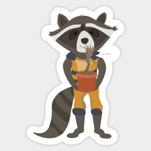 Rocket & Groot Sticker